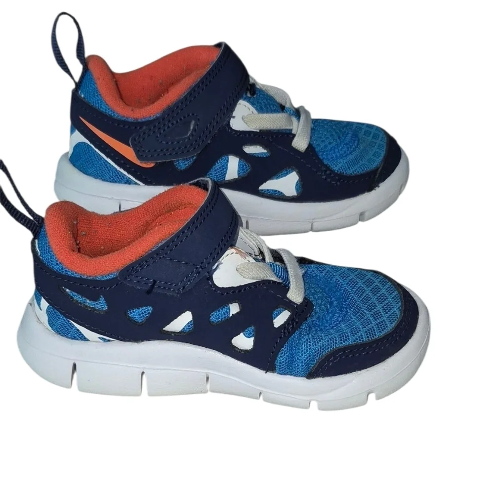 Nike Kids Blue and White Athletic Shoes